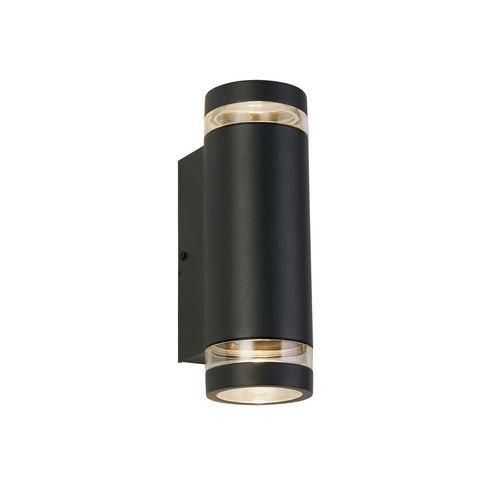 Searchlight Austin Buiten Up Down Wandlamp Grijs