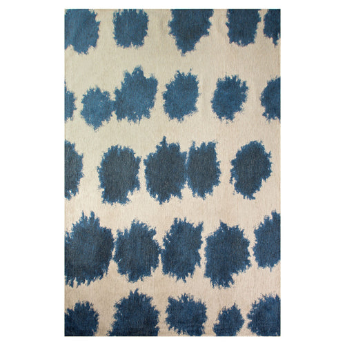 Lola&Moi vloerkleed Curacao - blauw - 200x280cm