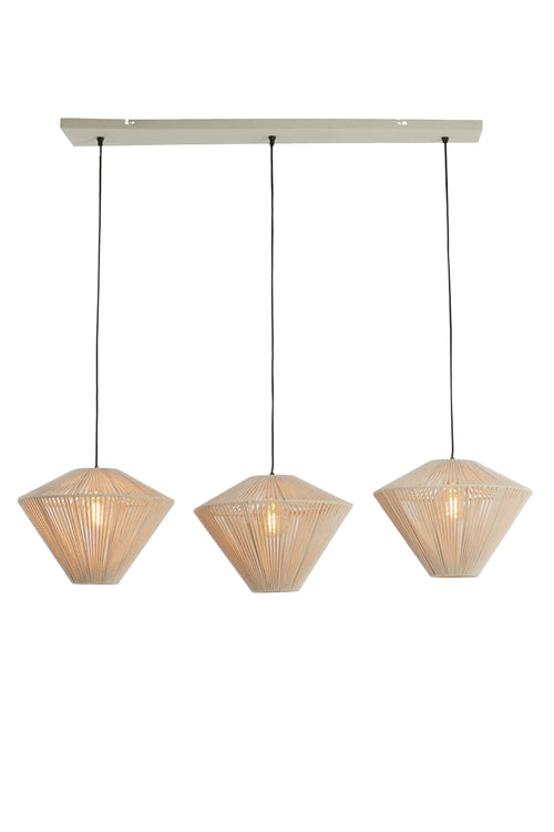 Light & Living hanglamp FELIDA - 120x42x130cm - wit - vtwonen shop