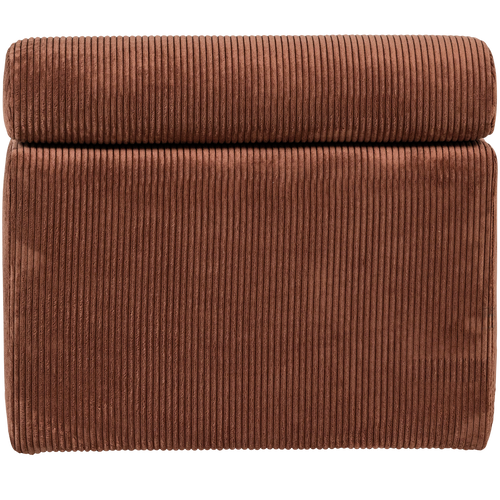 WOOOD 1-zits element bank Novi - Ribstof - Terra - 86x82x113