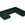 Cosmopolitan Design Panoramische hoekbank rechts Bali 7-zits, flueel, geel - 256x327x75cm