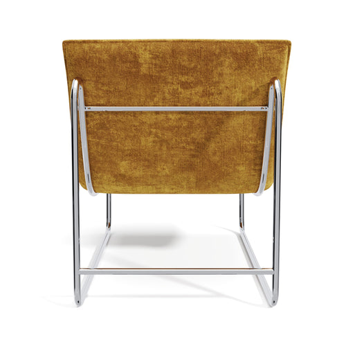 Sia Home -  VINTY - Fluweel met structuur - Mosterd - 67.5cm - vtwonen shop