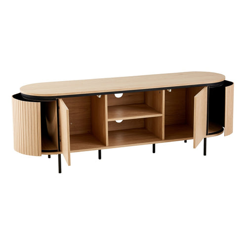 Calicosy - MALAGA TV-meubel - Licht hout - 40x150x55 cm