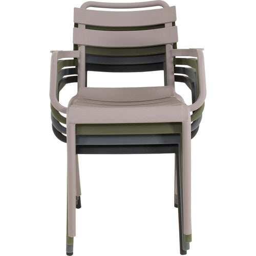Lesli Living bistrostoel Torvi - groen - 54x56x81cm