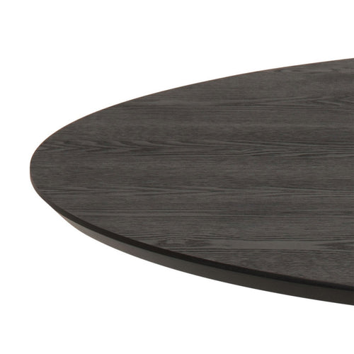 Lisomme Vino Ronde Houten Eettafel Ø 110 cm - Zwart - vtwonen shop