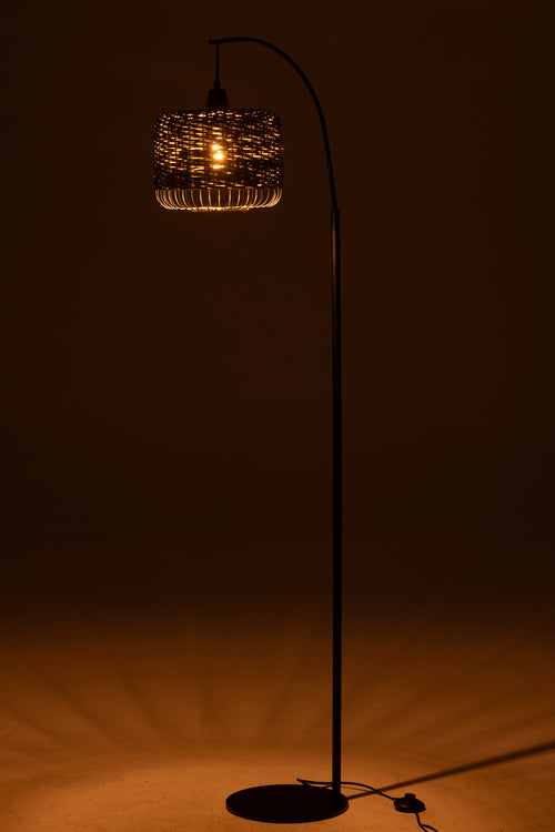 J-Line vloerlamp Lantaarn - metaal - groen