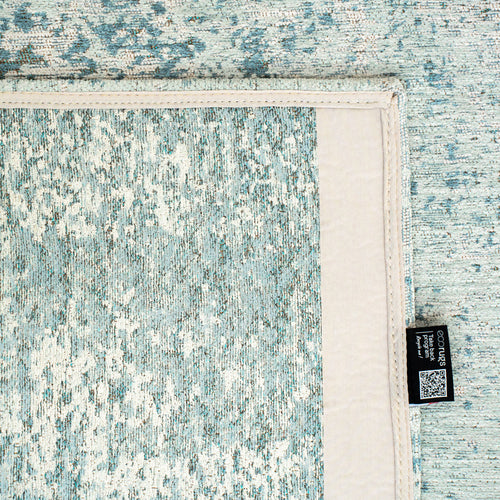 Louis De Poortere vloerkleed Neptune - blauw - 140x140cm - vtwonen shop