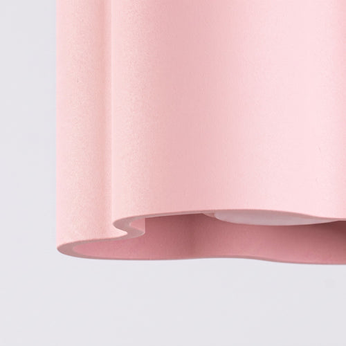 Sollux Lighting Plafondlamp OVIO 1 roze GU10 - 12x12x10cm