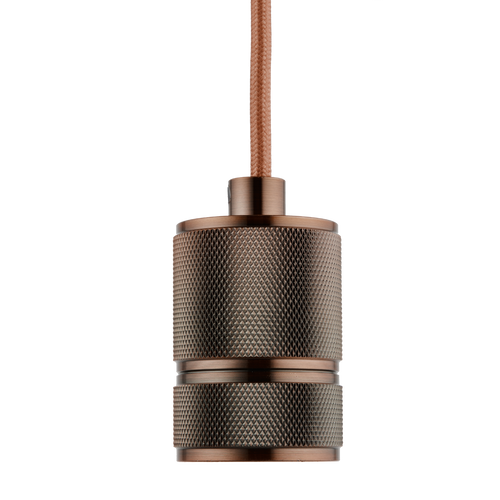 Lighto - Pendel Koper - Inclusief Lichtbron Helder - Classic - 1.5m Snoer - Met Plafondkap - vtwonen shop