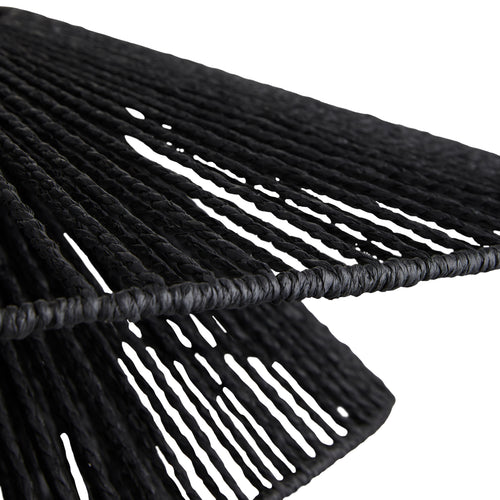 Lighto | Hanglamp Rotan Zwart Ø63 cm | Amara - vtwonen shop