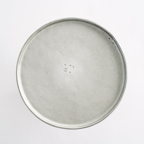 Mica Decorations Tabo Taartplateau - H10 x Ø27 cm - Grijs