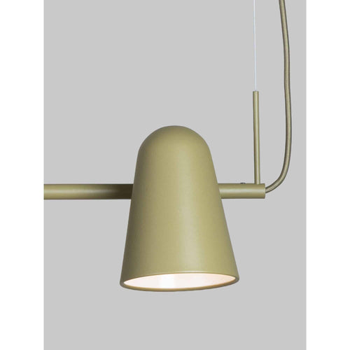 it's about RoMi hanglamp Salamanca - olijfgroen - Ø32cm