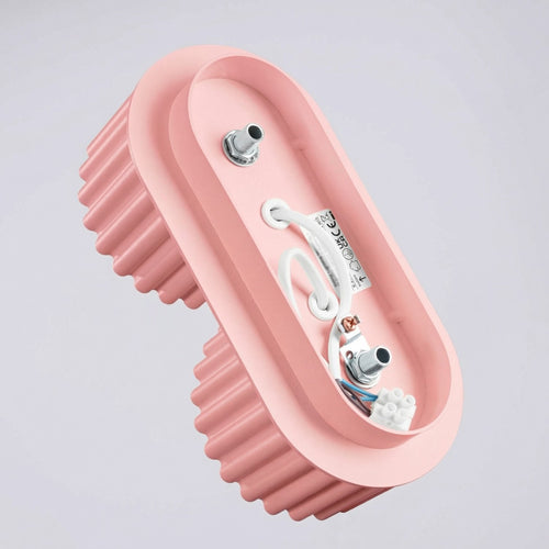 Sollux Lighting Plafondlamp AURA 2 roze Gx53 - 21x10x8cm