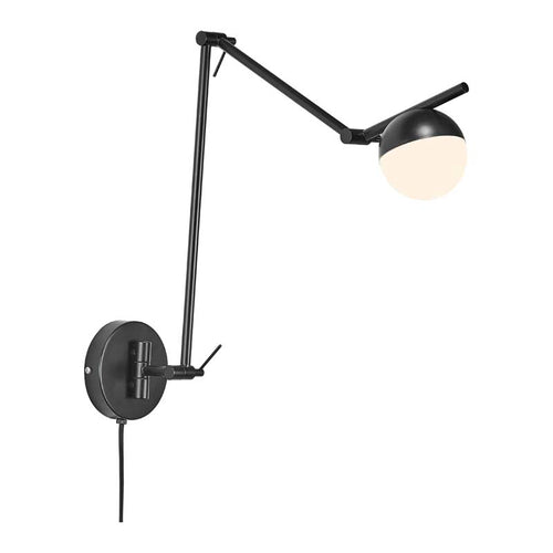 Nordlux Contina Wandlamp - G9 - Zwart - vtwonen shop