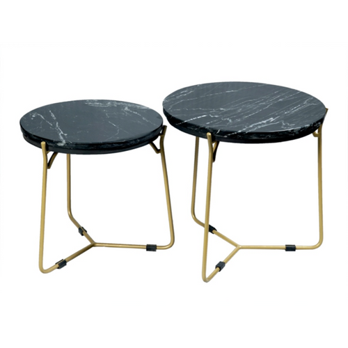 Starfurn  salontafel Caly - zwart - 45x45x45cm