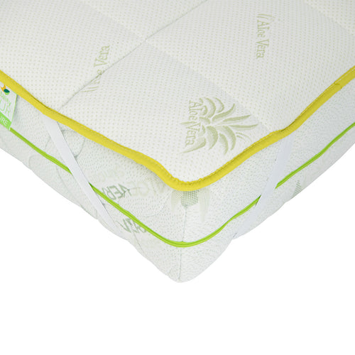 Vitality Pur - Aloë Vera Topper - Comfortabel & Ondersteunend - 80x200cm