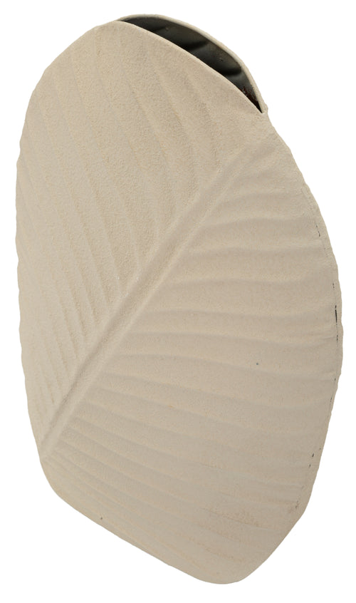 Mauro Ferretti vaas - 26x11x41 cm - crème