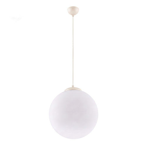 Sollux Lighting Hanglamp UGO 40 beige - 40x40x130cm