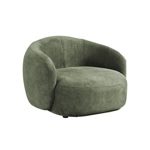 HOME DELUXE fauteuil CASARA geweven stof donkergroen - 99 x 72 x 104 cm - vtwonen shop