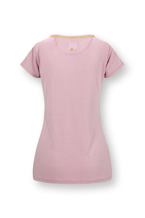 Pip Studio - Toy Pyjama Shirt - Dames - Effen - Roze - M - vtwonen shop