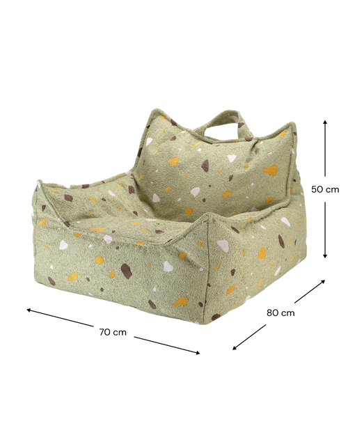 Wigiwama Terrazzo Zitzak - Groen