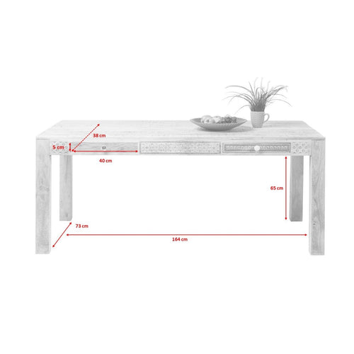 Kare Design Eettafel Puro Plain 140x70cm