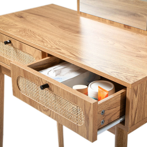 Calicosy - ALIA Kaptafel - Licht hout - 80x39x140 cm