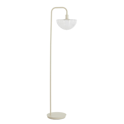 Light & Living vloerlamp Baylie - wit - 43x30x165cm