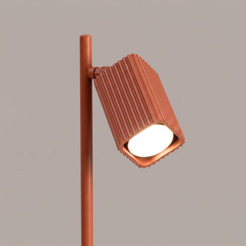 Sollux Lighting Tafellamp RAYO rode oker - 14,5x14,5x43cm