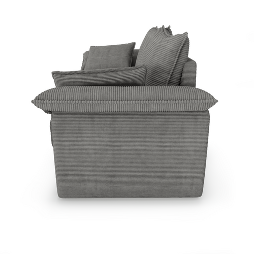 Sia Home - Rechte bank SASHA - Corduroy - Antraciet grijs - 232cm - vtwonen shop