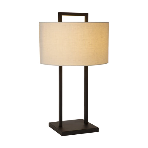 Atmooz tafellamp Belford - wit - Ø 35 x H 61 cm - E27