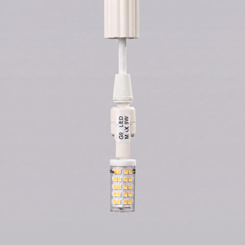 Sollux Lighting Hanglamp ARCHE 1 beige - 8x8x120cm