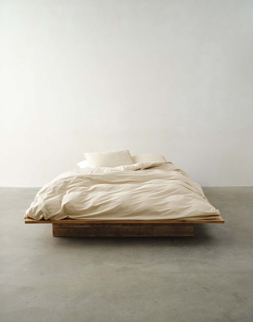 Marc O'Polo Senja dekbedovertrek - Lits-Jumeaux - 240x200/220 cm - Dark Sand