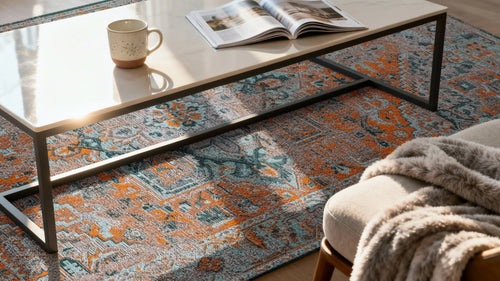 Remix vloerkleed 2059 Bronzigreen - Multicolor - 200 x 280 cm