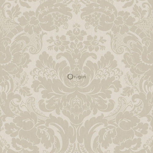 Origin Wallcoverings behang ornamenten donker beige - 53 cm x 10,05 m - 347038 - vtwonen shop