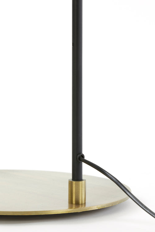 Light & Living vloerlamp BRAJA - zwart - 30x29x143cm - vtwonen shop