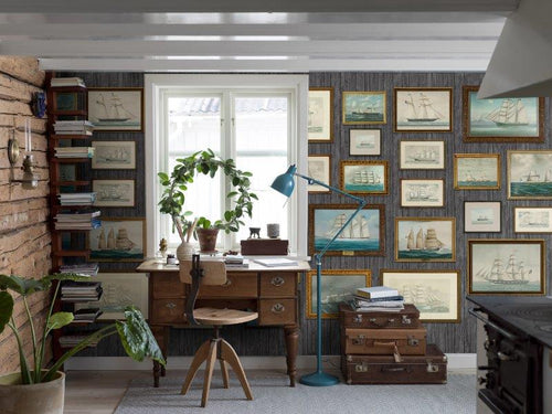 Borastapeter fotobehang boten bruin - 270 x 265 cm - 660528 - vtwonen shop