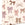 ESTAhome behang strikjes groen, roze en bruin - 50 x 900 cm - 131469