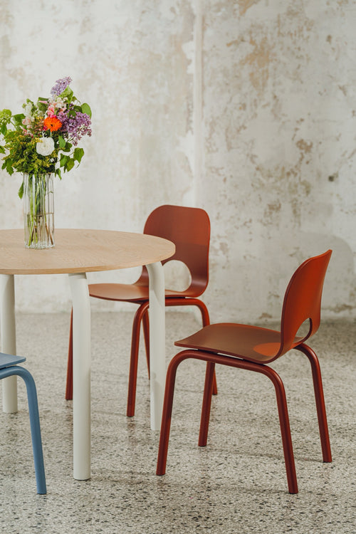 noo.ma ATTO Stoel - Auburn Red - vtwonen shop