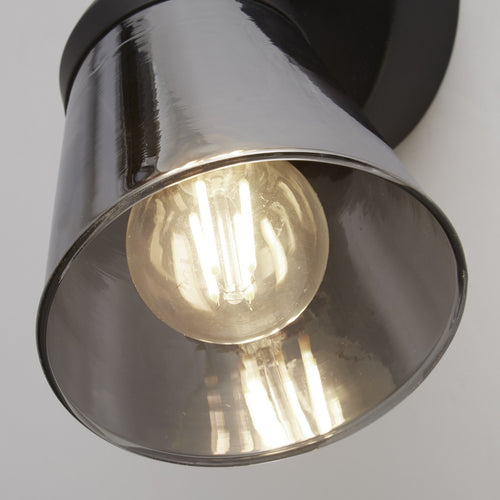 Mega Schijnwerper, Zwart Met Rookglas