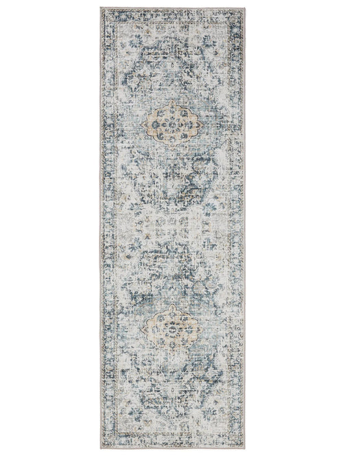 benuta loper George - blauw - 80x240 cm