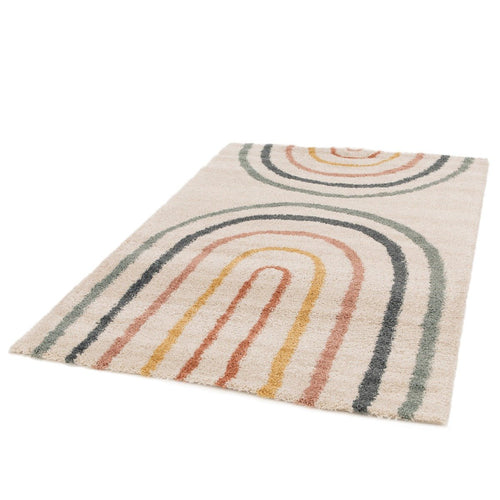 AFK Living vloerkleed Harmoni - voor kinderen - veelkleurig - 200 x 290 cm