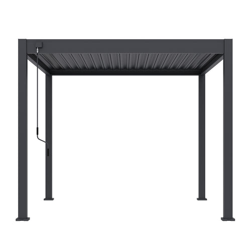 Garden Impressions Pergola bioclimatic tuinpaviljoen 300x300xH255 cm - antraciet