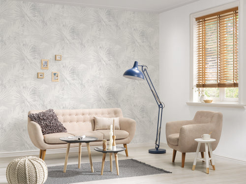 Livingwalls behang jungle-motief grijs en beige - 53 cm x 10.05 m - AS-363851 - vtwonen shop