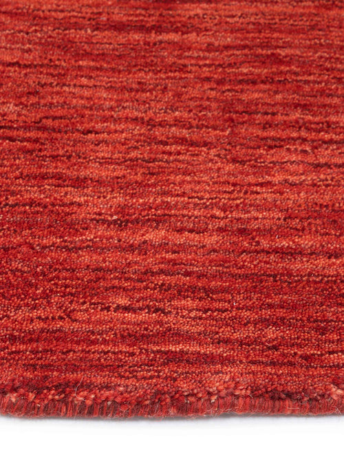 Vloerkleed MOMO Rugs Panorama Uni Rond Red 250 rond - vtwonen shop