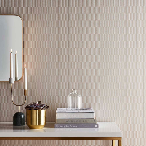 Graham & Brown Vliesbehang - Symmetry Goud
