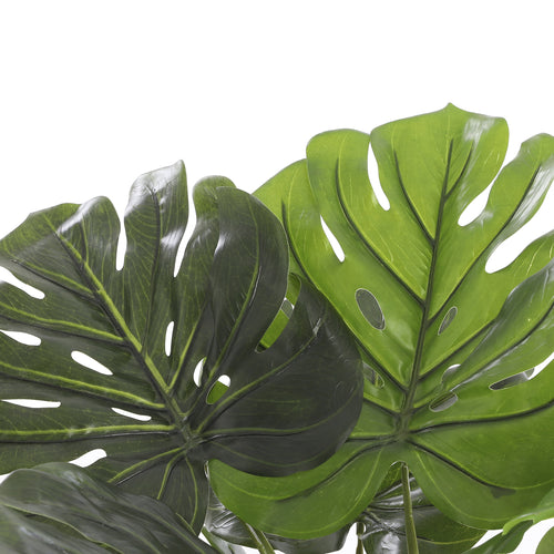 Mica Decorations Monstera Kunstplant - H60 x Ø80 cm - Groen - vtwonen shop