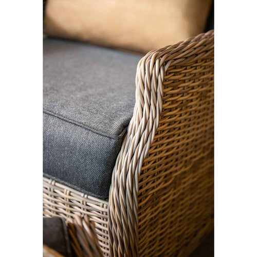 Garden Impressions loungestoelen Santa Rosa - Lucas vintage willow - 3-delig