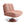 Sia Home - Fauteuil TIMELESS - Fluweel met structuur - Terracotta - 60.5cm
