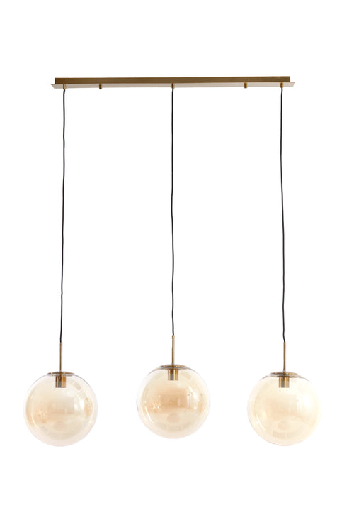 Light & Living hanglamp MEDINA - oranje - 120x30x30cm - vtwonen shop